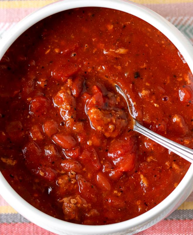 overhead shot of turkey urfa chili