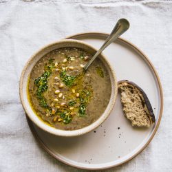 Abra Berens' Lentil Soup & Cornbread