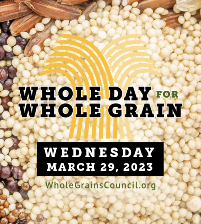 Oldways Whole Grains Council logo for Whole Day for Whole Grain